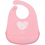 Canpol babies silikonska portikla sa džepom - pastel 74/024 pink Cene'.'