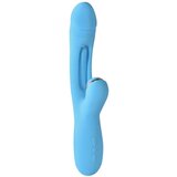 Zenn Vibrator Rabbit Sucking Flap Blue | Shoptok.si