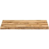 vidaXL Mizna plošča z naravnim robom 120x60x3,8cm trden robusten mango | Shoptok.si