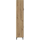  Highboard Umjetnički hrast 69,5 x 34 x 180 cm Konstruirano drvo | shoptok.hr