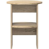  Pomoćni ormarić 2 pcs Sonoma hrast Ø40 x 50 cm | shoptok.hr