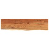 Maison Chic Stenska polica - Viseča Polica 80x20x3,8 cm pravokotna akacija naraven rob, (21794078) | Shoptok.si