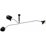 Toolight stropna svjetiljka crna 3 ruke APP569-3C | shoptok.hr