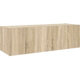  Zidni TV ormarić s LED svjetlima boja hrasta 100 x 35 x 31 cm | Eponuda.com