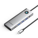 Orico Večnamenska priključna postaja Type-C 10in1 HUB (siva), (20466823) | Shoptok.si