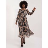 Italy Moda Dress-DHJ-SK-13928.42-black-beige | Shoptok.si