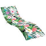  Jastuk za ležaljku za sunčanje višebojni od tkanine Oxford Šarena 200 x 60 x 4 cm | Shoptok.si