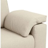  Sofa Bež Poliester 2.5-sedežna Odstranljive prevleke Sofa, (22054415) | Shoptok.si
