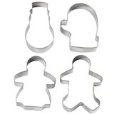 Komplet Set metalnih oblika - 4 komada | razni oblici | shoptok.hr
