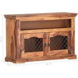 TV ormarić 90 x 30 x 60 cm od masivnog drva šišama | shoptok.hr