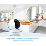 Reolink Kamera E1 ZOOM, brezžična WiFi, 5MP Super HD, 3x Zoom povečava, nočno snemanje, senzor gibanja, aplikacija, dvosmerna komunikacija, vrtljiva 355°/50°, bela, (20505982) Cene