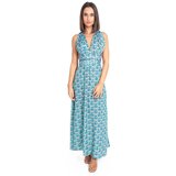 Isla Bonita By Sigris Duga Midi Haljina Plava | shoptok.hr