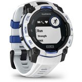 Garmin pametni sat Instinct 3 45 mm Solar, boja bijelog kamena, remen bijelo-plavi (Limited Edition) | shoptok.hr