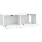 TV ormar za zid 98 x 31 x 30 cm Bijela Konstruirano drvo | Eponuda.com
