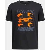 Under Armour Boys' T-shirt UA B SPLIT BIG LOGO SS - Boys