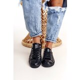 Big Star Women's Leather Sneakers Black | Shoptok.si