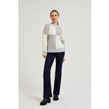 Marisse Women's Sweater Z-Sw-4500 Off White_Grey | shoptok.hr