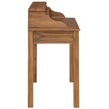  Radni stol Prirodna 89 5 x 49 5 x 100 cm Čvrsto teak drvo | shoptok.hr