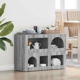  Strani šal Siva Sonoma 80,5 x 35 x 59 cm Konstruiran les, (5000107621) | Shoptok.si