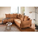 Miuform Ciglasta sklopiva kutna garnitura od samta (s lijevim kutom) Lazy Lukka – | shoptok.hr
