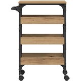  Kuhinjski kolica Umjetnički hrast 53 x 20 x 76 cm | shoptok.hr