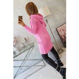 Kesi Sweater with envelope bottom light pink | Shoptok.si