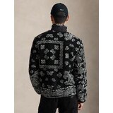 Polo Ralph Lauren Prehodna jakna črna / bela | Shoptok.si
