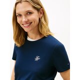 Tommy Hilfiger Majica mornarska / rdeča / bela | Shoptok.si