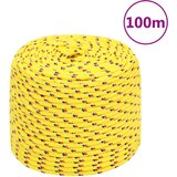 vidaXL vrv za čoln rumena 6 mm 100 m polipropilen Cene