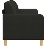  Trosjed od tkanine Crna 180 cm | shoptok.hr