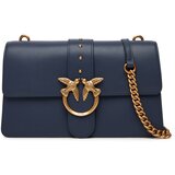 Pinko Ročna torba Love One Classic ST.CL Al 25-26 PLTT 105857 A0F1 Mornarsko modra Cene