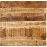 vidaXL Klubska mizica iz trdnega mangovega lesa 80x80x40 cm | Shoptok.si