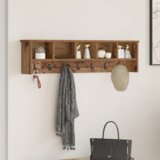 vidaXL Vješalica za kapute na zidu Staro drvo 100 x 16 x 26 cm | shoptok.hr