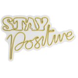 WALLXPERT dekorativna plastična led rasveta stay positive yellow | ePonuda.com