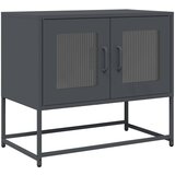 Maison Chic TV omarica - TV stojalo - Televizijska omarica antracit 68x39x60,5 cm Hladno valjano jeklo, (21699788) Cene