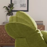 CARRYHOME KOTNA SEDEŽNA GARNITURA, mikrovlakna svetlo zelena | Shoptok.si