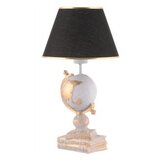 Opviq Stona lampa World Black White Cene