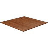 vidaXL Kvadratna mizna plošča tem. rjava 90x90x1,5 cm trdna hrastovina, (20712602) | Shoptok.si