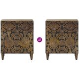  Ormar za krevet Smeđa 50 x 33 x 60 cm Čvrsto drvo manga | shoptok.hr