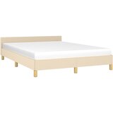  Okvir za krevet bez madraca tamnosivi 140 x 200 cm od tkanine | shoptok.hr