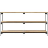  Konzolni stol boja hrasta sonome 150x29x75 cm konstruirano drvo | shoptok.hr