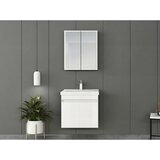 Hanah home foresta 65 - set kupatilske nameštaja u mat beloj boji (2 komada) | Eponuda.com