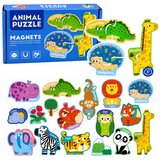 Magnetic Magnetna sestavljanka Učenje Živali Magneti za table in hladilnike 30 kosov. | Shoptok.si