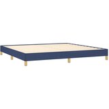  Okvir za krevet bez madraca plavi 200x200 cm od tkanine | shoptok.hr
