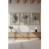 WALLXPERT Slika Huhu714, 50 x 35cm, 3 dela | Eponuda.com