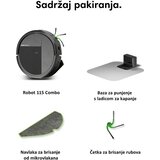 Irobot Roomba® 115 Combo Robot Black | shoptok.hr
