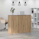  Recepcijski stol 135x50x103,5 cm od konstruiranog drva | shoptok.hr