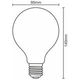  led sijalica filament G95 E27/11W/230V 3000K | Eponuda.com