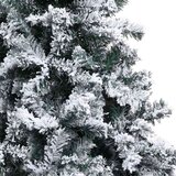 vidaXL Umetna predpražena božična jelka s setom kroglic Zelena 400 cm | Shoptok.si