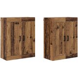  Kabinetski zidni 2 kom. Staro drvo 69,5 x 34 x 90 cm | shoptok.hr